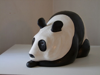 Œuvre contemporaine nommée « Panda », Réalisée par XAVIER JARRY-LACOMBE