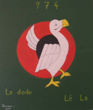 Œuvre contemporaine nommée « 974 la dodo lé la », Réalisée par C HOAREAU