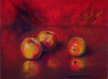 Œuvre contemporaine nommée « Pommes », Réalisée par AGNèS DORTU