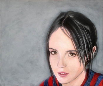 Œuvre contemporaine nommée « PORTRAIT - Ellen Page », Réalisée par AGRISELIN