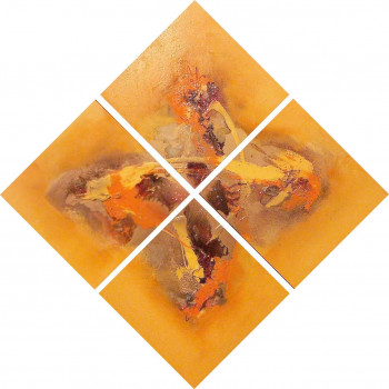 Œuvre contemporaine nommée « sili-béto le bon chemin 3 », Réalisée par PATRICK CHARRIER
