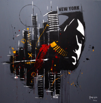 Œuvre contemporaine nommée « New York City », Réalisée par PATRICE MURCIANO