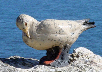 Œuvre contemporaine nommée « Mouette », Réalisée par JOANNA HAIR