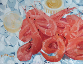 Œuvre contemporaine nommée « Les demoiselles de la mer. », Réalisée par STINCKWICH