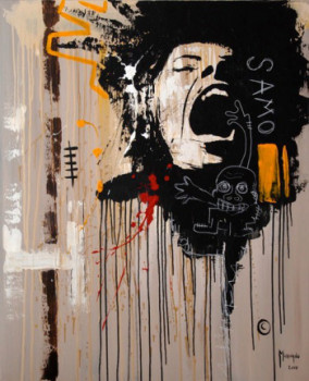 Œuvre contemporaine nommée « Jean-Michel Basquiat », Réalisée par PATRICE MURCIANO