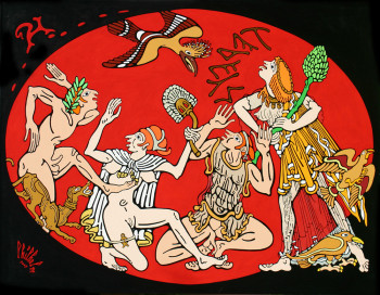 Œuvre contemporaine nommée « E75 - LE RETOUR DE TEREUS – 2007. », Réalisée par PHILHELM