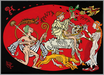 Œuvre contemporaine nommée « E76 - SI VIS PACEM PARA BELLUM – 2007. », Réalisée par PHILHELM