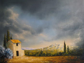 Œuvre contemporaine nommée « "La lumière de la Provence" », Réalisée par SYLVIE PIOLI
