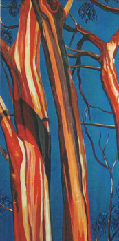 Œuvre contemporaine nommée « Gum tree », Réalisée par BERNARD L'HOSTIS