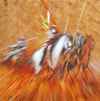 Œuvre contemporaine nommée « Plaza de toros Ronda Andaloucia », Réalisée par RENé CHARLES KEROMNES