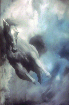Œuvre contemporaine nommée « horse », Réalisée par LEBARS