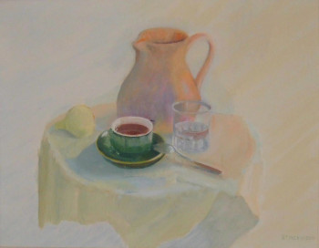 Œuvre contemporaine nommée « pause café », Réalisée par STINCKWICH