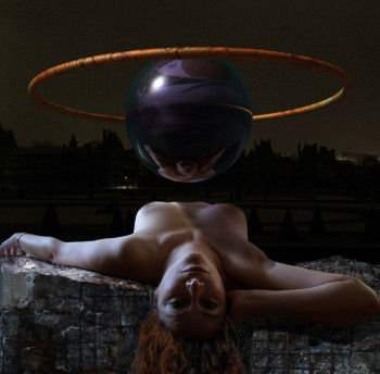 Œuvre contemporaine nommée « Saturne et Venus », Réalisée par LEO NOVORO