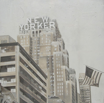 Œuvre contemporaine nommée « The NYer Hotel », Réalisée par BONNEAU-MARRON