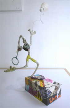 Œuvre contemporaine nommée « Bad can be good for you ! », Réalisée par AUDE LIONEL MARIE D'ARC