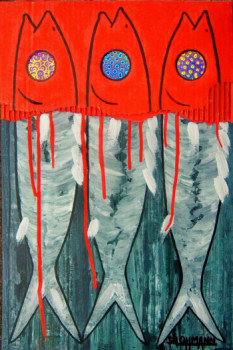 Œuvre contemporaine nommée « ***Simplification de la Pensée*** », Réalisée par S.LOHMANN - SYLOH