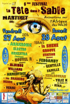 Œuvre contemporaine nommée « Concept d'affiche pour Festival en Vendée », Réalisée par T*NGUY