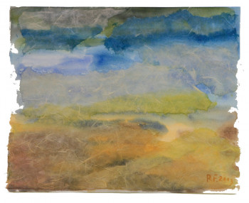 Œuvre contemporaine nommée « sable », Réalisée par REIJA FELDMANN