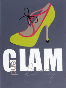 Œuvre contemporaine nommée « Glam & fancy », Réalisée par LOUISELAPRAIRIE