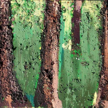 Œuvre contemporaine nommée « foret 58 », Réalisée par AQUARELLUS