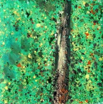 Œuvre contemporaine nommée « foret 30 », Réalisée par AQUARELLUS