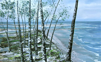 Œuvre contemporaine nommée « Après les arbres...le mer ! », Réalisée par FREDPOIRI FRéDéRIC POIRI