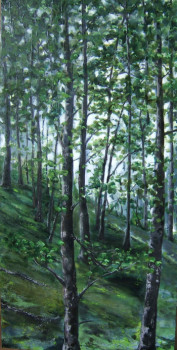 Œuvre contemporaine nommée « Dans les bois », Réalisée par FREDPOIRI FRéDéRIC POIRI