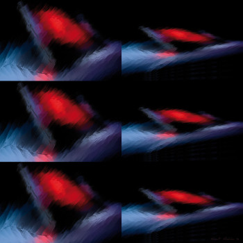 Œuvre contemporaine nommée « Vampirisme 01 », Réalisée par VINCENT ROZIèRE