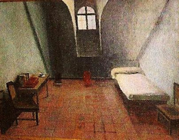 Œuvre contemporaine nommée « La cellule de Renan, 1912. Musée Paul Valéry à Sète. », Réalisée par CAMAX-ZOEGGER
