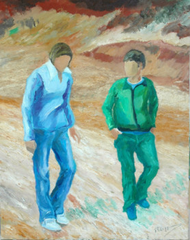 Deux jeunes gens Sur le site d’ARTactif