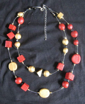 Œuvre contemporaine nommée « BIJOUX (collier) DIANE », Réalisée par AMELIE AMELOT