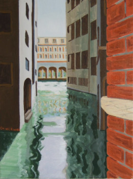 Œuvre contemporaine nommée « Venise V », Réalisée par STINCKWICH