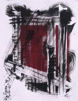 Œuvre contemporaine nommée « Breaking through to the other side », Réalisée par CéDRIC RAMEAU MONPOUILLAN