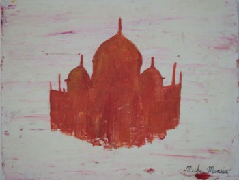 Œuvre contemporaine nommée « Taj Mahal », Réalisée par MICKE