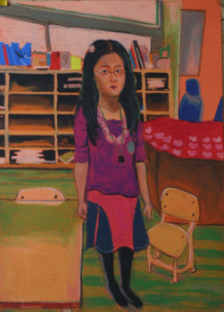 Œuvre contemporaine nommée « petite fille », Réalisée par BEOM SOO KIM
