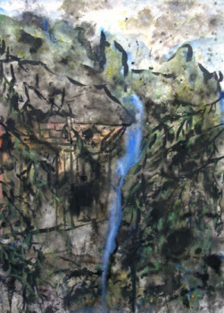 Œuvre contemporaine nommée « The elusive path », Réalisée par CéDRIC RAMEAU MONPOUILLAN