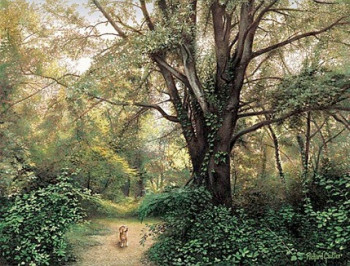Œuvre contemporaine nommée « LE SOUS BOIS », Réalisée par GAUTIER