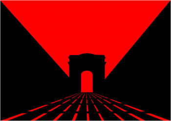 Œuvre contemporaine nommée « Arc de Triomphe », Réalisée par LONVIG