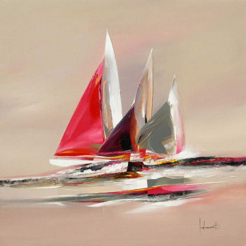 Œuvre contemporaine nommée « Regatta », Réalisée par PIERRE JOUBERT