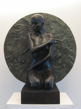 Œuvre contemporaine nommée « Le Cercle 1/8 », Réalisée par JEAN-LUC BOIGE
