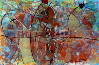Œuvre contemporaine nommée « Autonoé », Réalisée par PHILIPPE CASAUBON