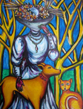 Œuvre contemporaine nommée « La femme Entonnoir (2010) », Réalisée par STEPHANE CUNY