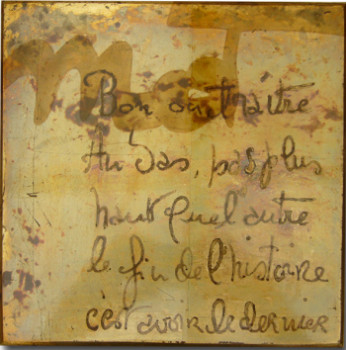 Œuvre contemporaine nommée « Jeux de mots 2 », Réalisée par PITTOREX