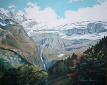 Œuvre contemporaine nommée « Pyrénées "Gavarnie" », Réalisée par MAXENCE GERARD