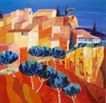 Œuvre contemporaine nommée « Roussillon », Réalisée par JULIE PIOCH