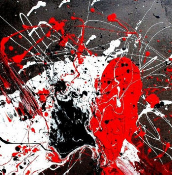 Œuvre contemporaine nommée « Nathalie aime le Rouge », Réalisée par NATHALIE ARIZONA DUEL