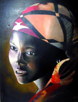 Œuvre contemporaine nommée « La Mauritanienne », Réalisée par ANNE CABROL