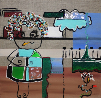 Œuvre contemporaine nommée « monstre 3 », Réalisée par AMOROSO
