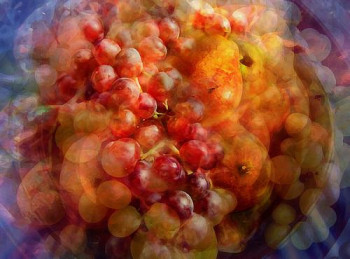 Œuvre contemporaine nommée « FRUITS D'AUTOMNE », Réalisée par KABUKI