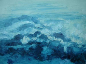 Œuvre contemporaine nommée « Sea », Réalisée par LYUBA ZAHOVA